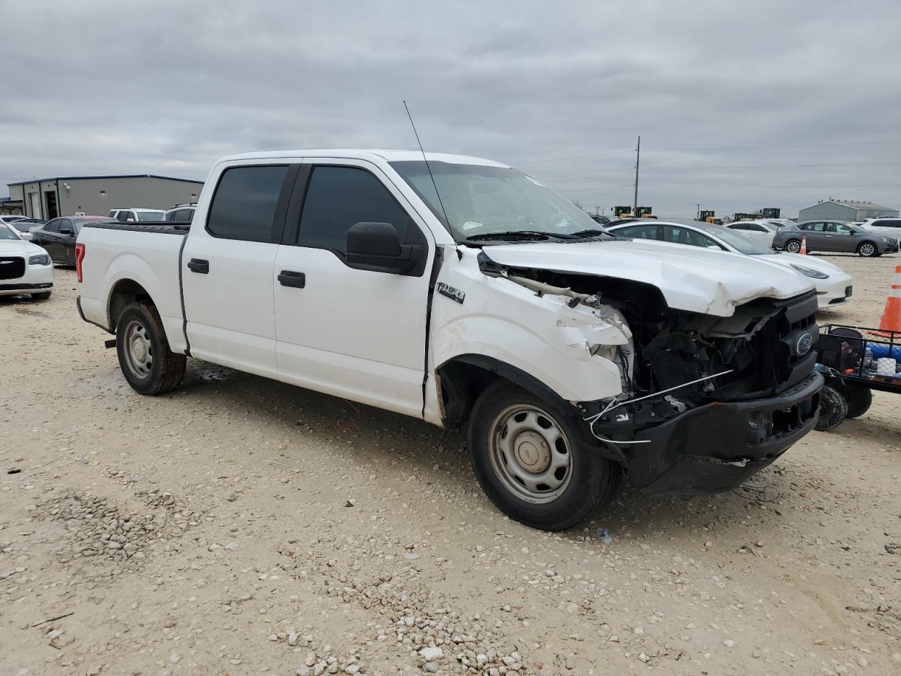2016 Ford F-150 VIN 1FTEW1C89GKF21079 Copart auction photo, front end damage thumbnail 4