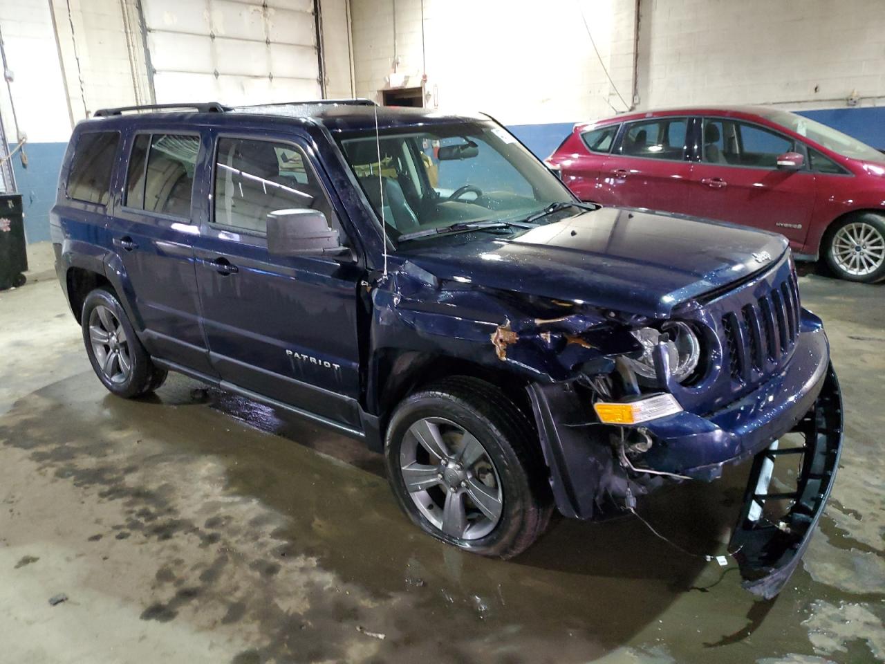 2015 Jeep Liberty (Patriot) VIN 1C4NJRFB8FD245257 Copart auction photo, front end damage thumbnail 4
