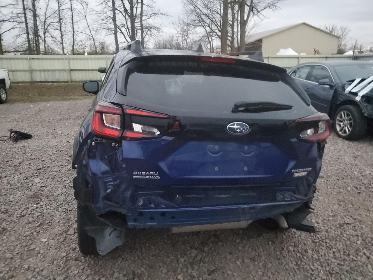 2024 Subaru XV VIN 4S4GUHF6XR3771022 Copart auction photo, front end / side damage thumbnail 6