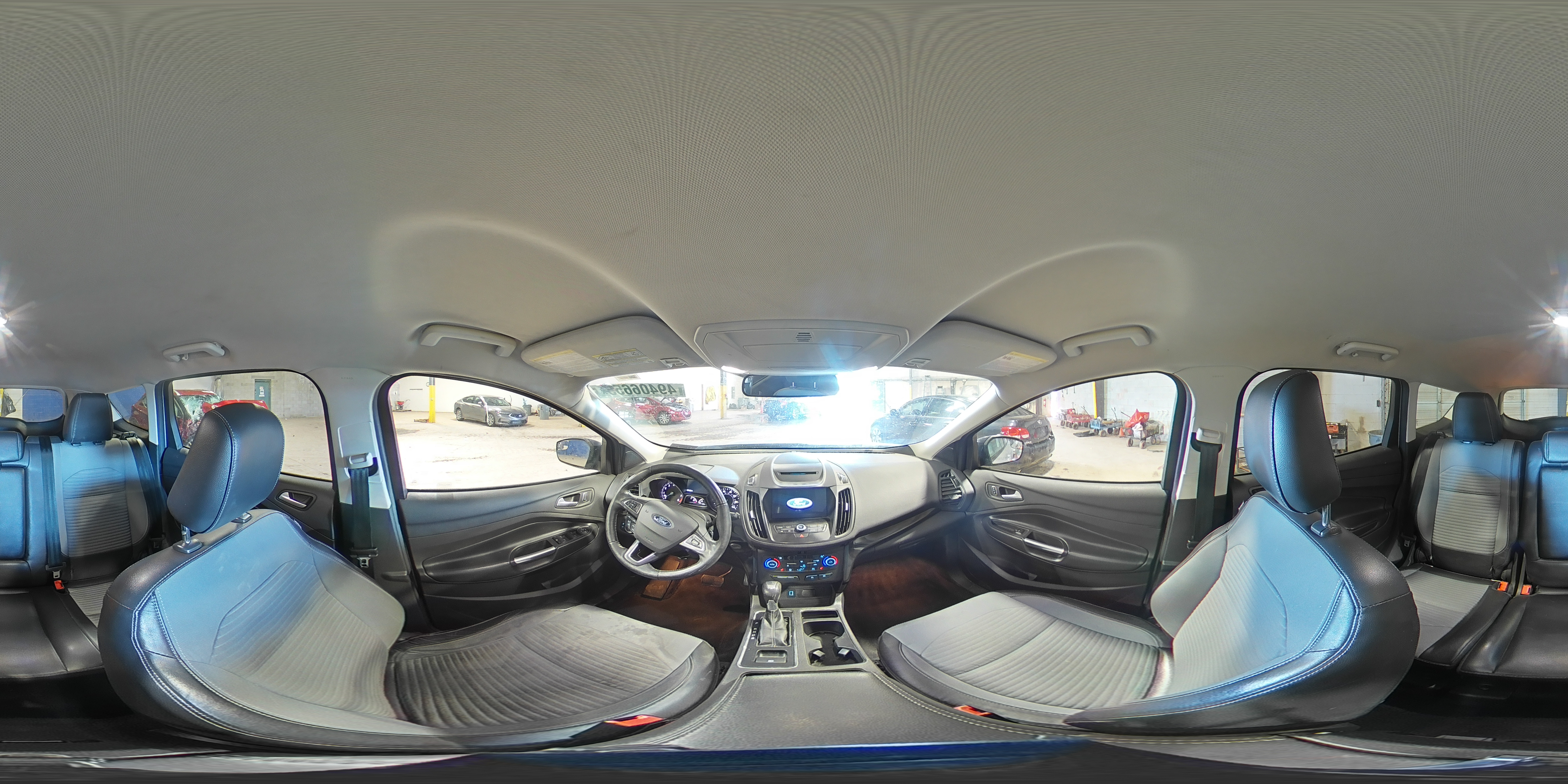 2018 Ford Escape VIN 1FMCU9GD6JUD12263 Copart auction photo, front end / rear end damage thumbnail 16