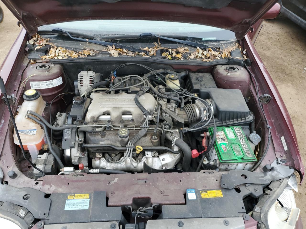 1998 Chevrolet Malibu VIN 1G1NE52M8W6220067 Copart auction photo, hail / front end damage thumbnail 11