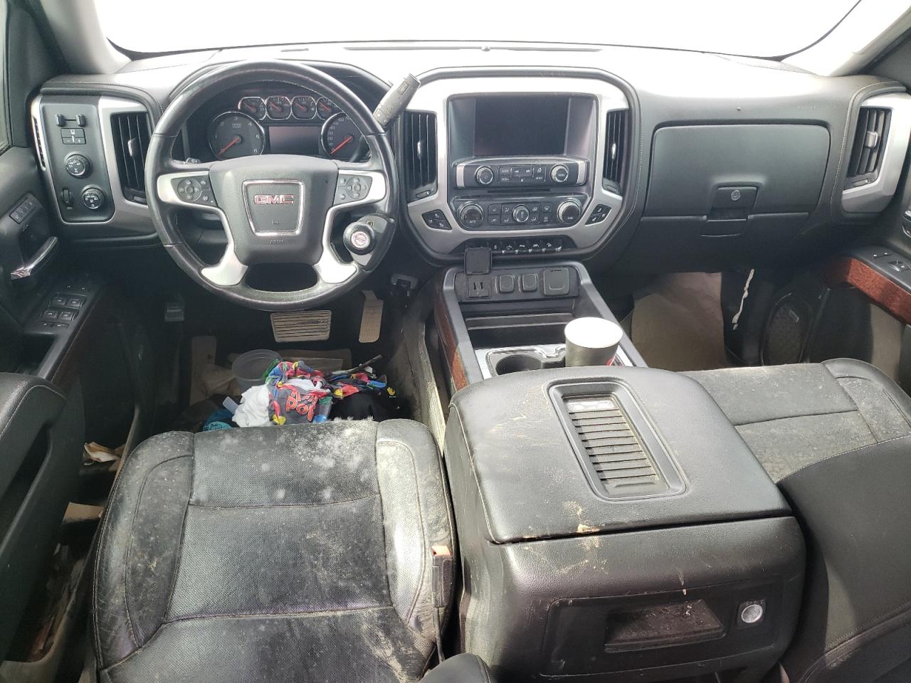 2016 GMC Sierra VIN 3GTU2NEC1GG236268 Copart auction photo, water/flood damage thumbnail 8