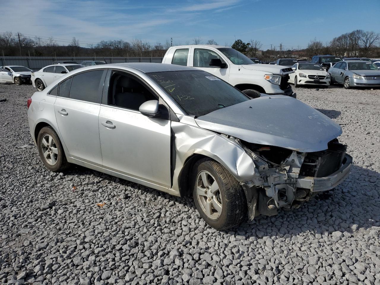 2012 Chevrolet Cruze VIN 1G1PF5SC4C7276901 Copart auction photo, front end damage thumbnail 4