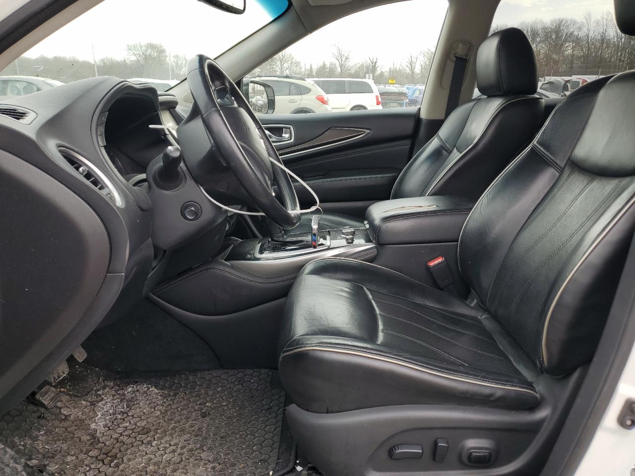 2016 Infiniti QX60 VIN 5N1AL0MMXGC508585 Copart auction photo, front end / side damage thumbnail 7