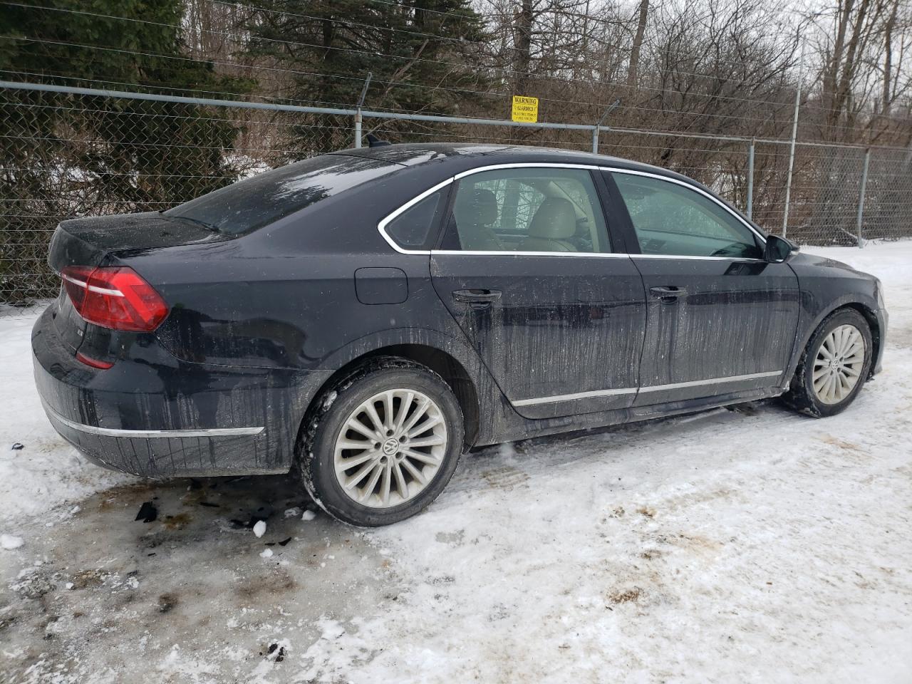 2017 Volkswagen Passat VIN 1VWBT7A34HC028800 Copart auction photo, front end damage thumbnail 3
