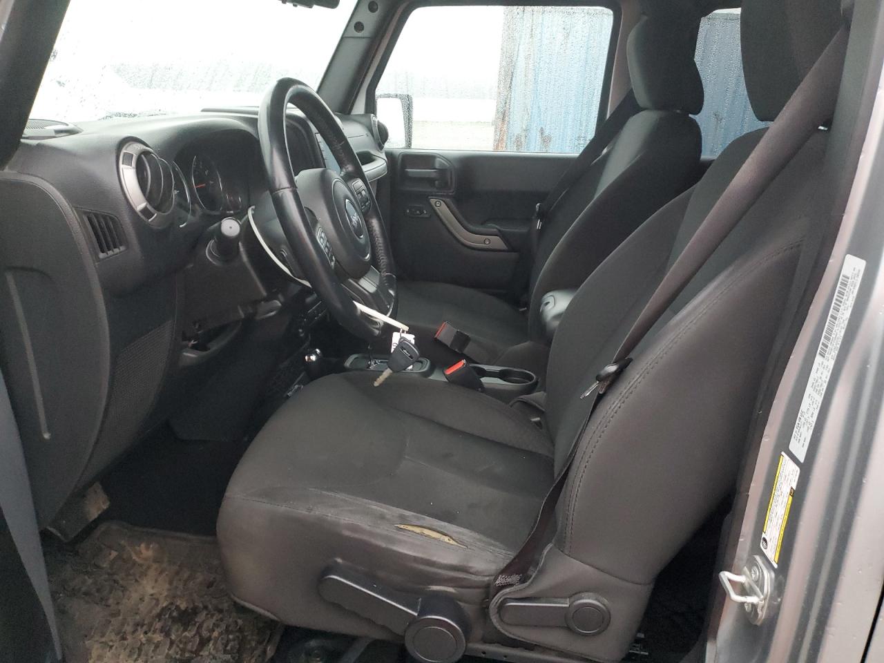 2016 Jeep Wrangler VIN 1C4BJWDG3GL110145 Copart auction photo, undercarriage damage thumbnail 7