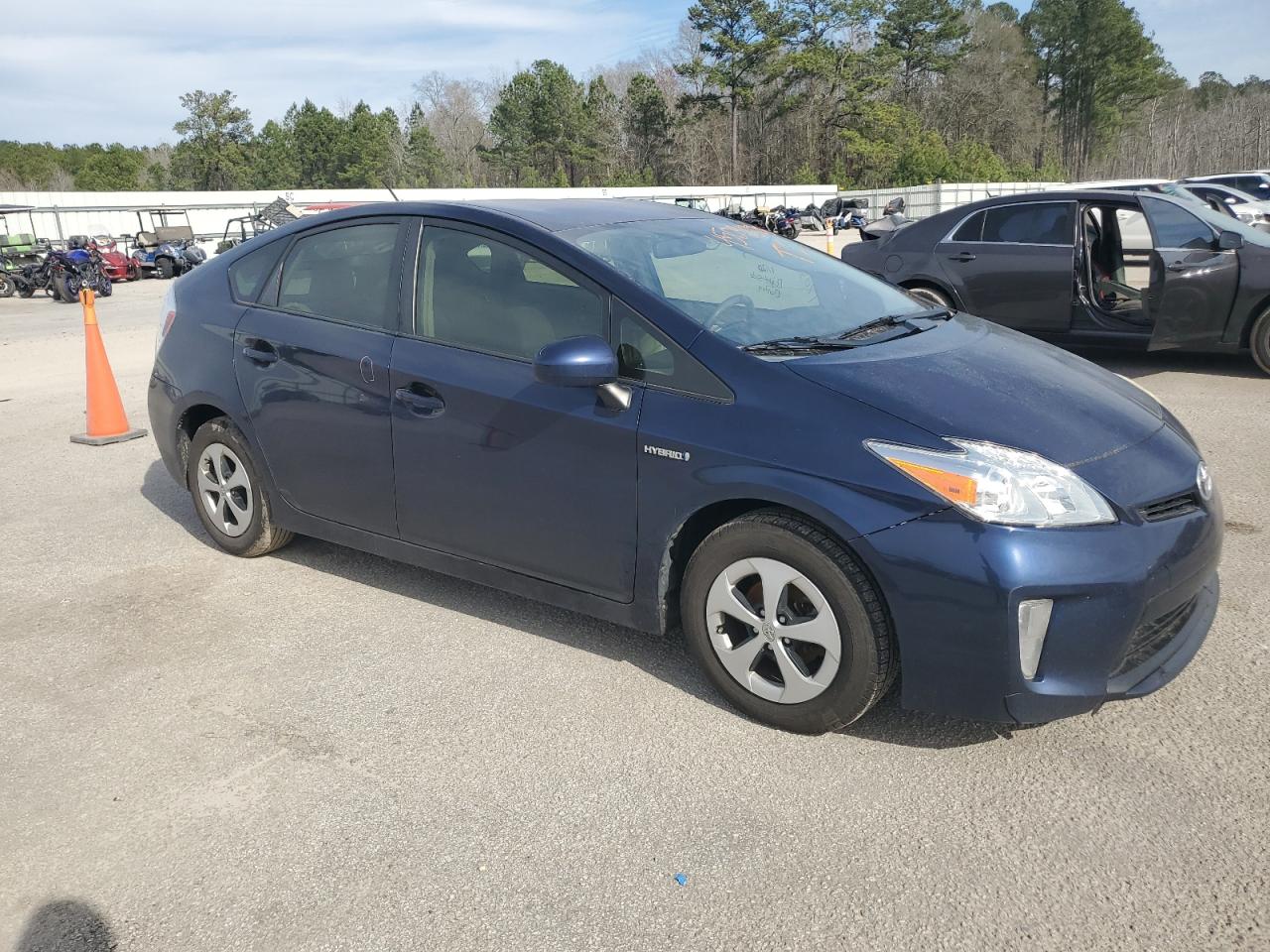 2015 Toyota Prius VIN JTDKN3DU5F1920251 Copart auction photo, all over damage thumbnail 4