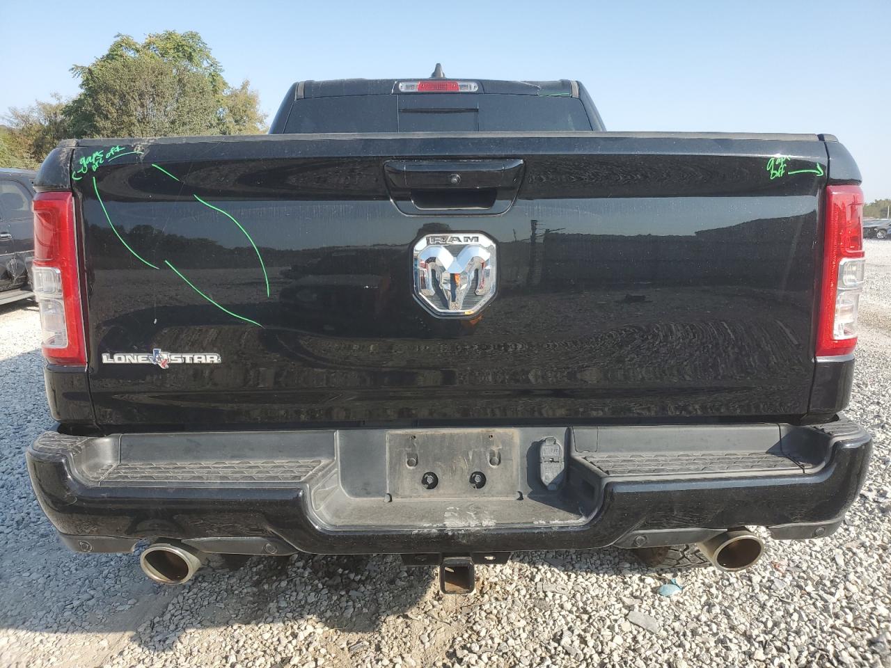2020 RAM 1500 VIN 1C6SRFFT9LN161903 Copart auction photo, hail / front end damage thumbnail 6