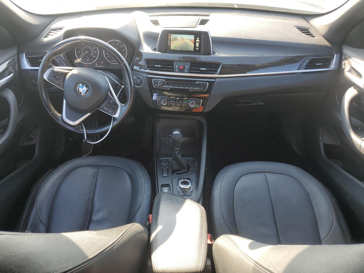 2017 BMW X1 VIN WBXHT3Z38H4A56710 Copart auction photo, front end / side damage thumbnail 8
