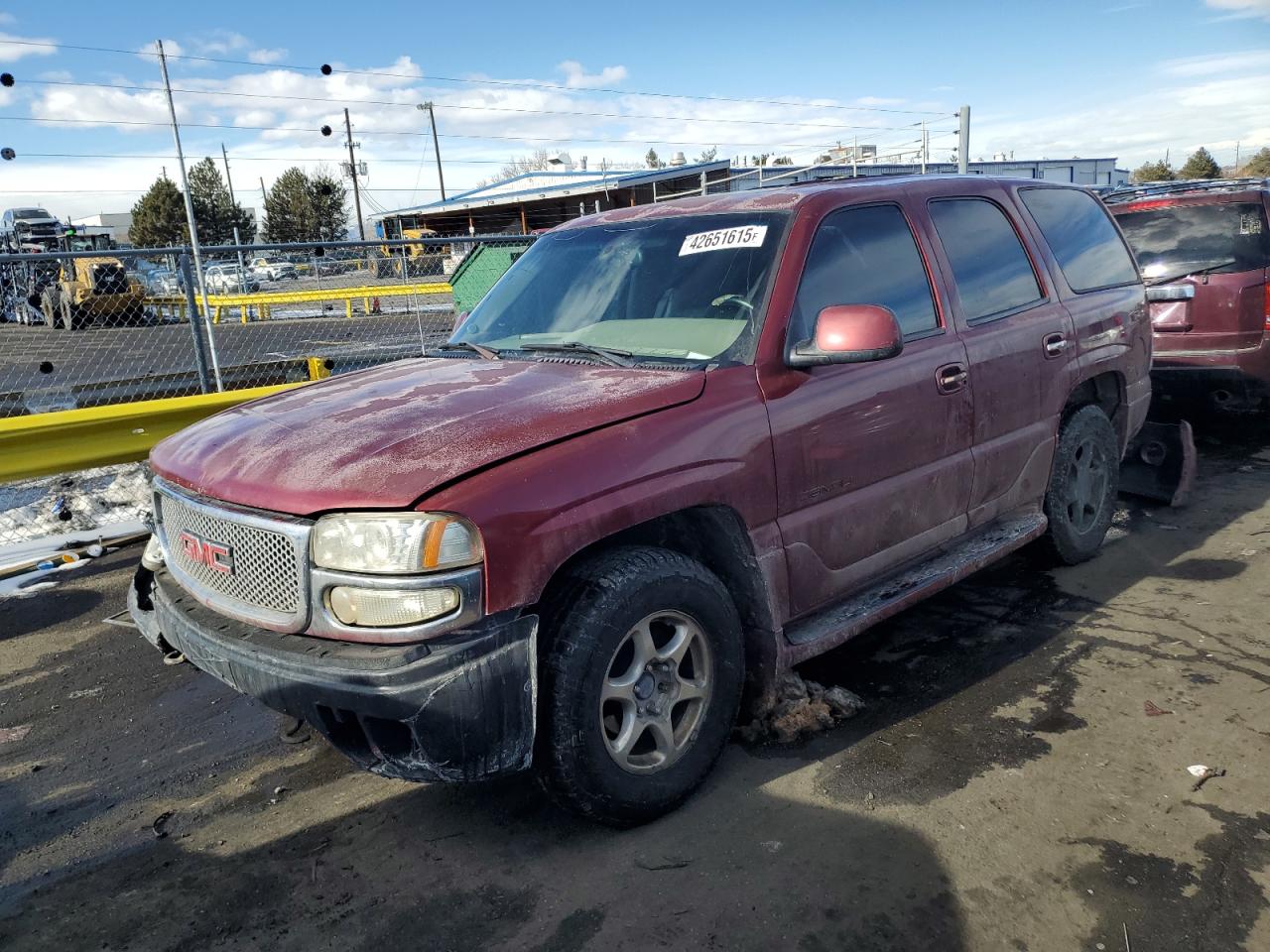 2001 GMC Yukon VIN 1GKEK63U81J203655