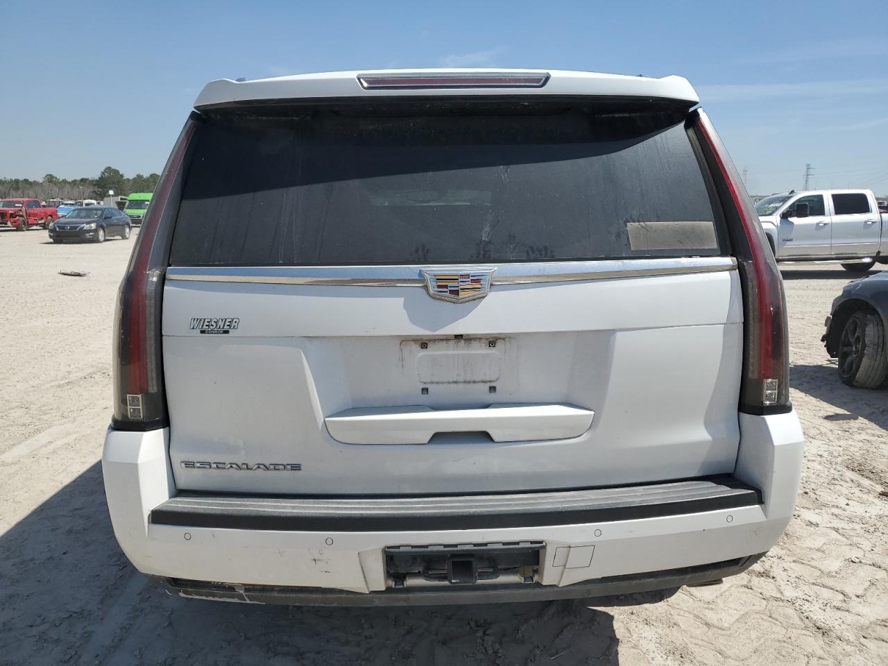 2016 Cadillac Escalade VIN 1GYS3BKJ5GR341752 Copart auction photo, side / mechanical damage thumbnail 6