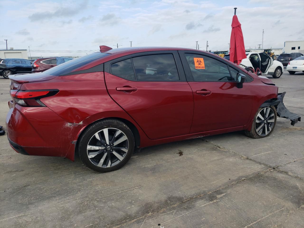 2021 Nissan Versa VIN 3N1CN8FV8ML882899 Copart auction photo, front end damage thumbnail 3