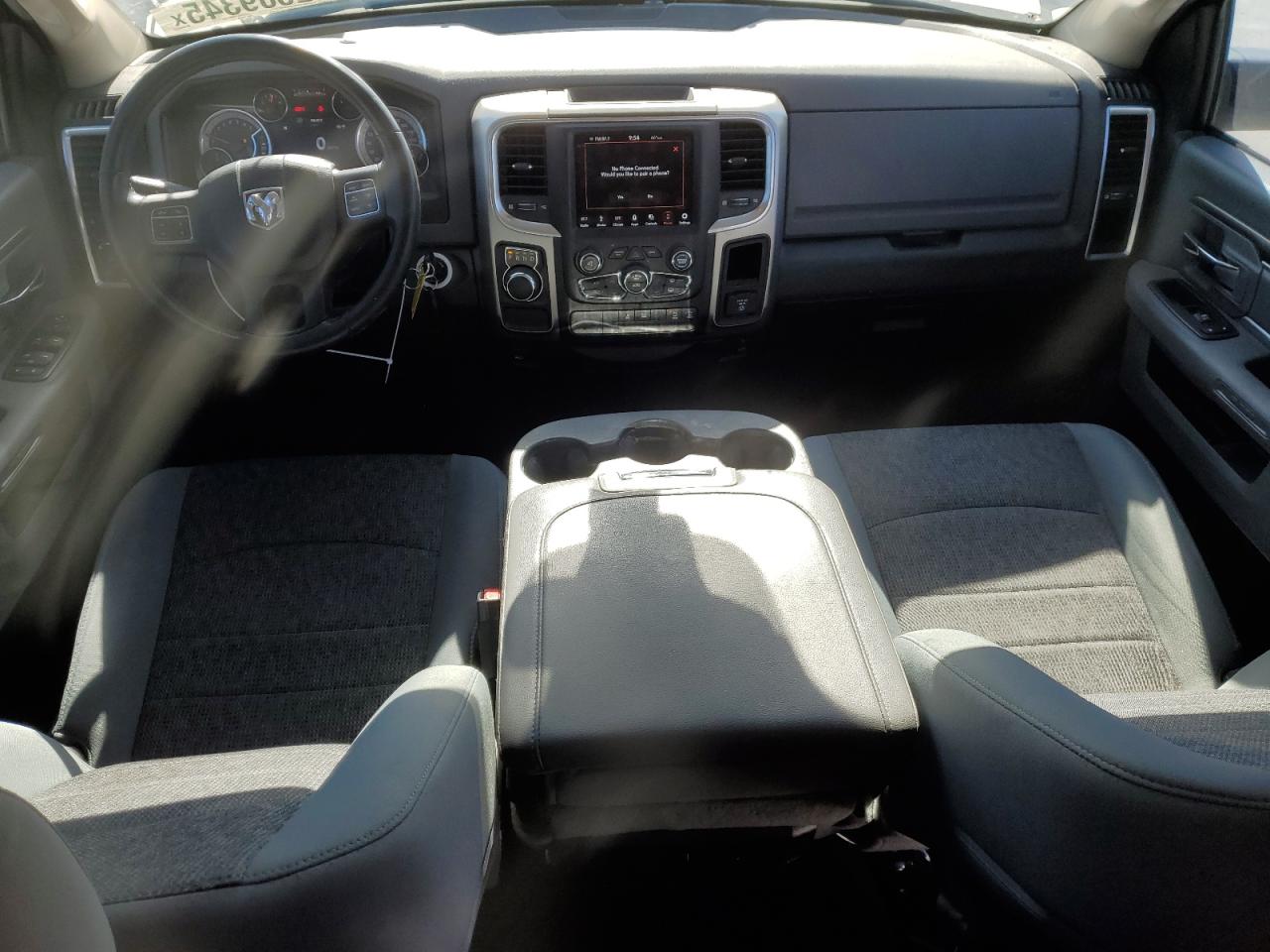 2019 RAM 1500 VIN 1C6RR6LT1KS515688 Copart auction photo, rear end / front end damage thumbnail 8