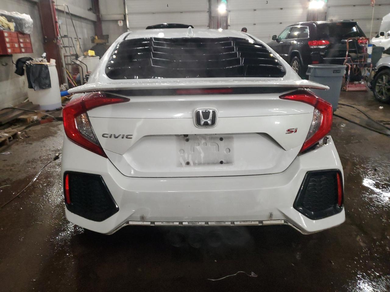2019 Honda Civic VIN 2HGFC1E50KH707949 Copart auction photo, all over damage thumbnail 6