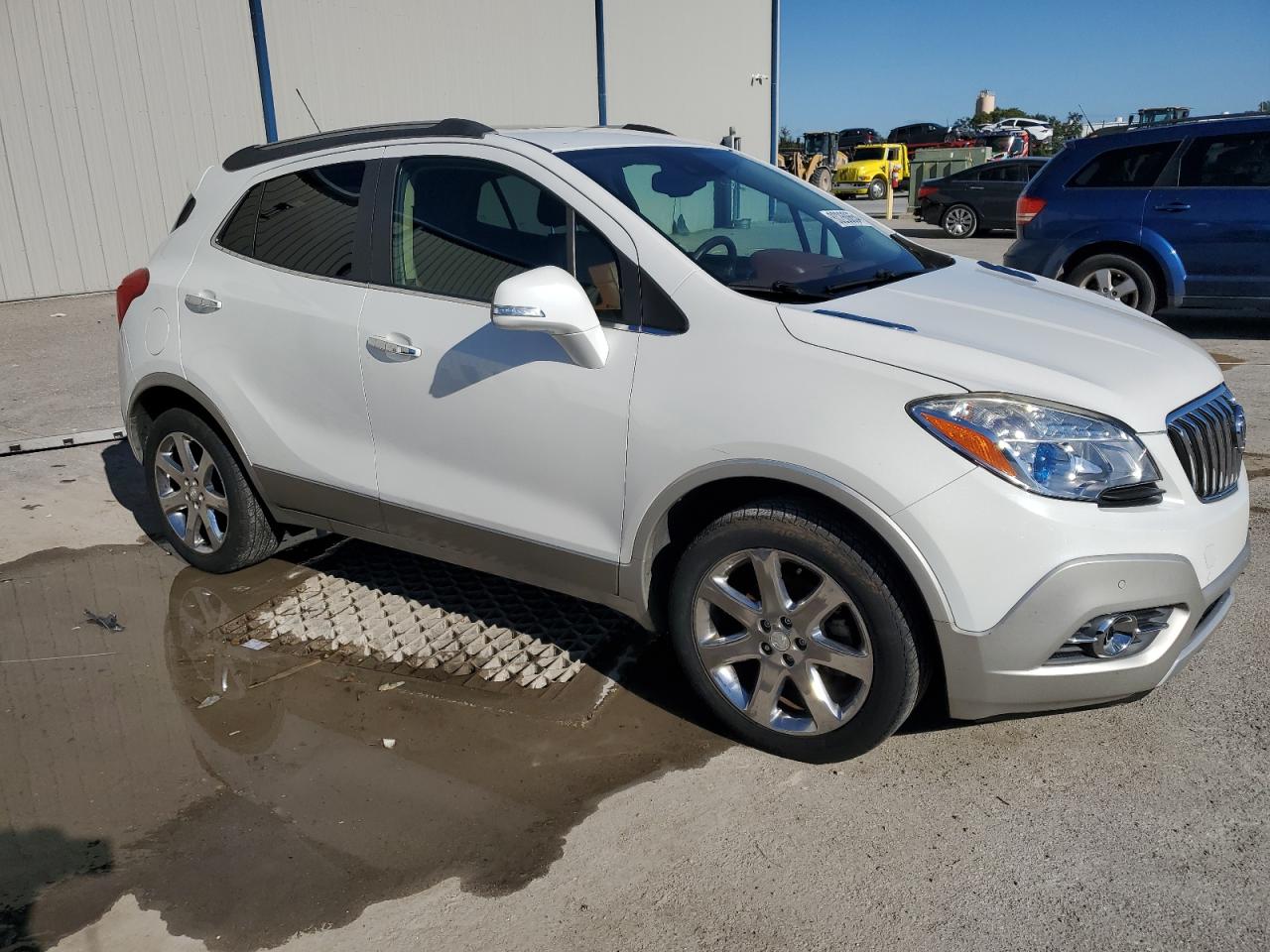 2016 Buick Encore VIN KL4CJDSB5GB594206 Copart auction photo, undercarriage / rear end damage thumbnail 4