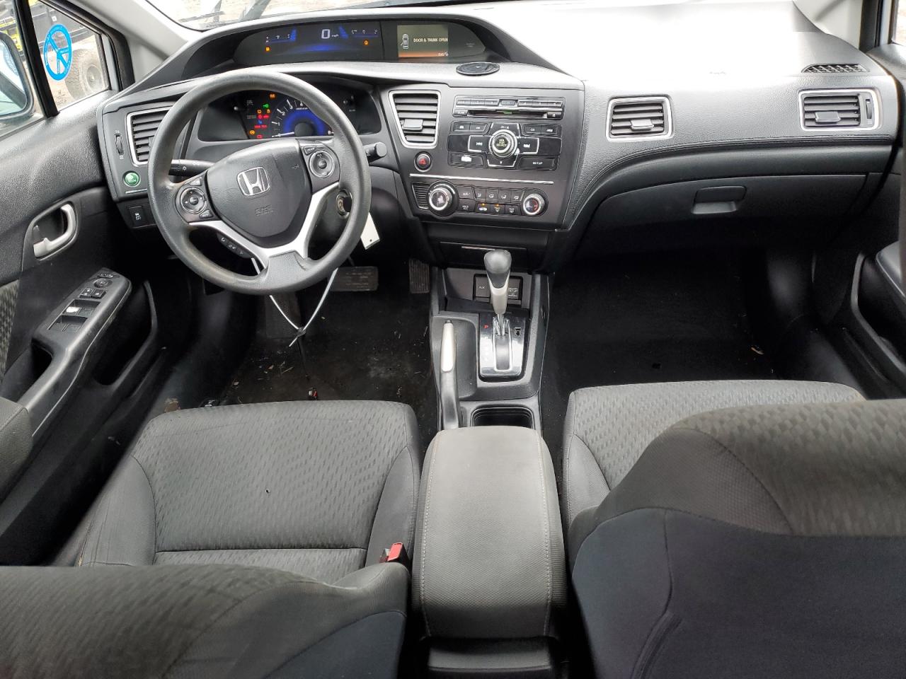2014 Honda Civic VIN 2HGFB2F5XEH546974 Copart auction photo, mechanical / rear end damage thumbnail 8