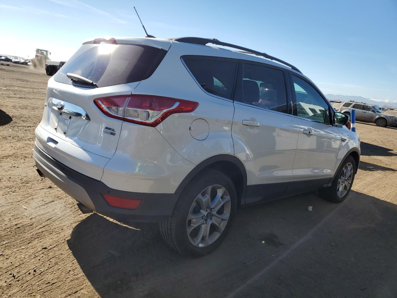 2013 Ford Escape VIN 1FMCU9H99DUA34070 Copart auction photo, front end / mechanical damage thumbnail 3