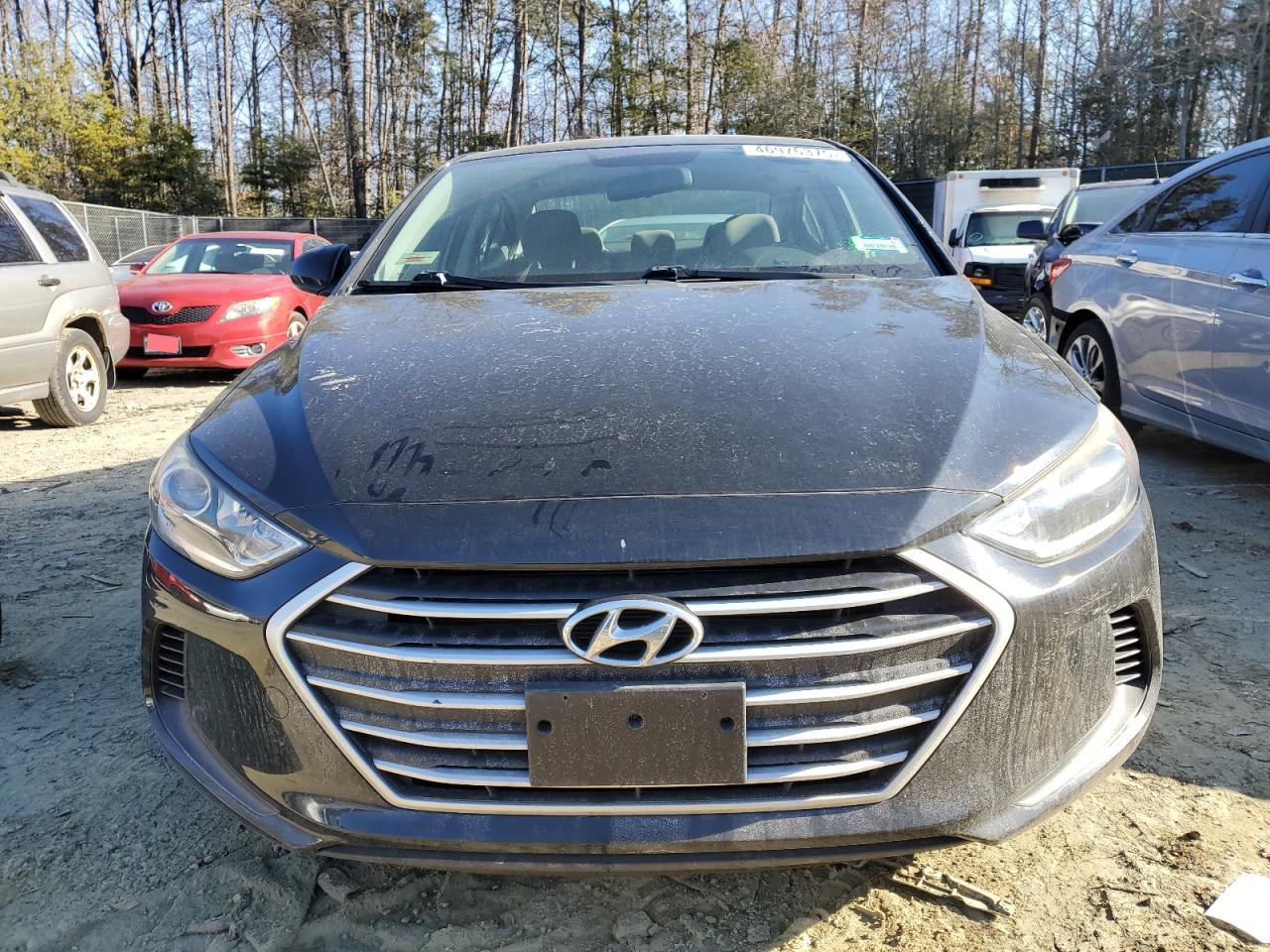 2017 Hyundai Elantra VIN KMHD84LF0HU407270 Copart auction photo, vandalism / minor dent/scratches damage thumbnail 5