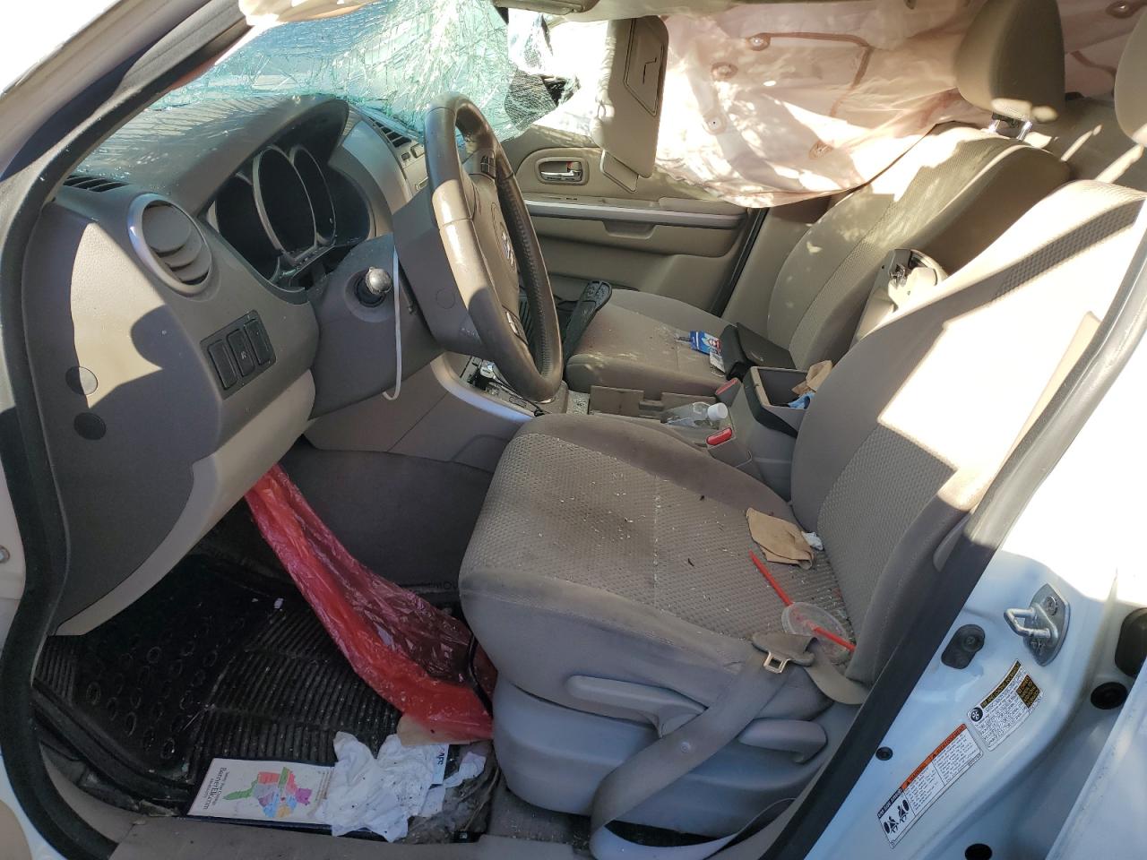 2009 Suzuki Grand Vitara VIN JS3TD044694100562 Copart auction photo, rollover damage thumbnail 7