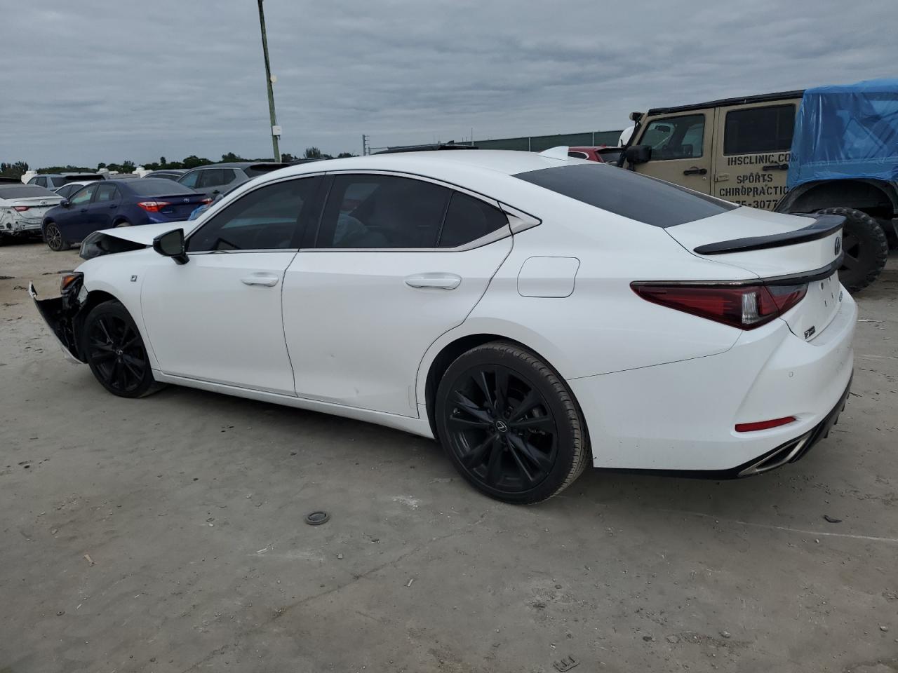 2021 Lexus ES VIN 58AHZ1B12MU104576 Copart auction photo, front end / mechanical damage thumbnail 2