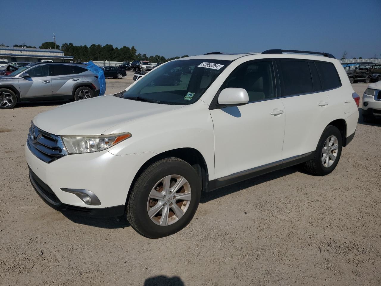 2013 Toyota Highlander VIN 5TDZK3EH1DS125819