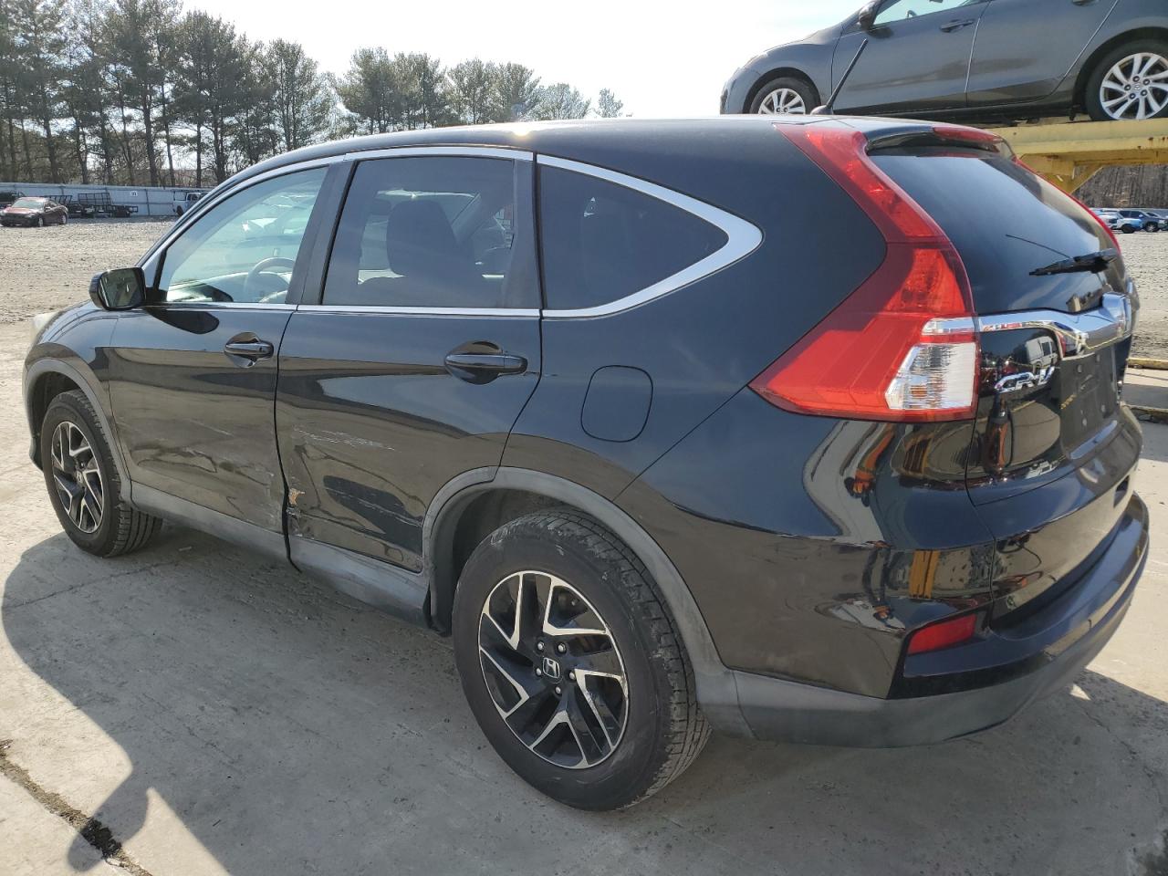 2016 Honda CR-V VIN 2HKRM4H45GH692134 Copart auction photo, front end / side damage thumbnail 2