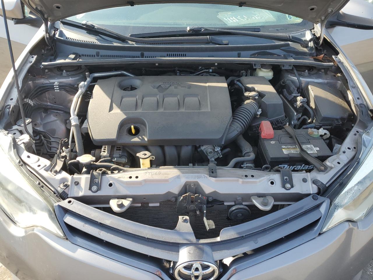 2016 Toyota Corolla VIN 2T1BURHE1GC546422 Copart auction photo, rear end damage thumbnail 13