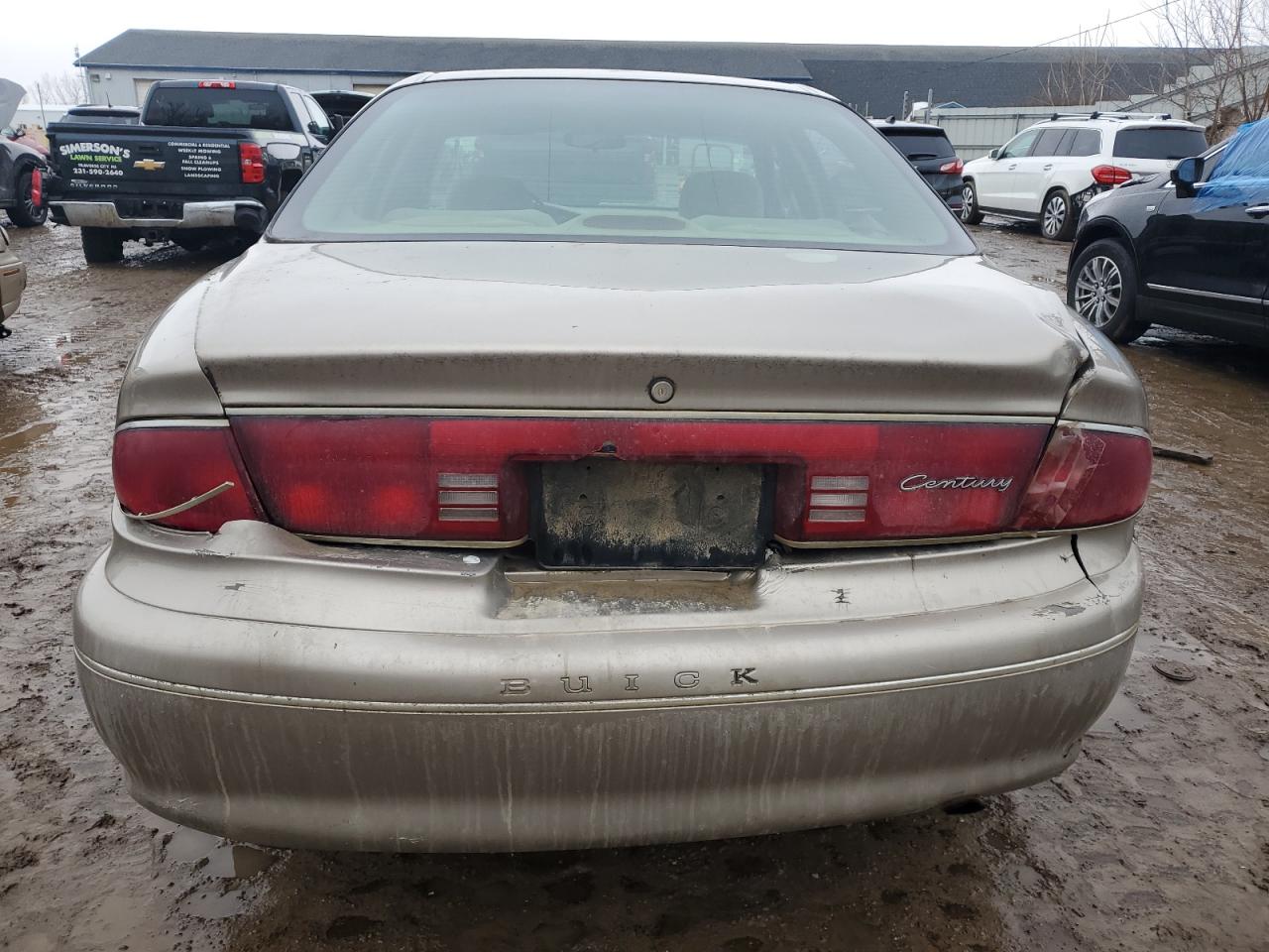 2001 Buick Century VIN 2G4WS52J811116412 Copart auction photo, front end / rear end damage thumbnail 6