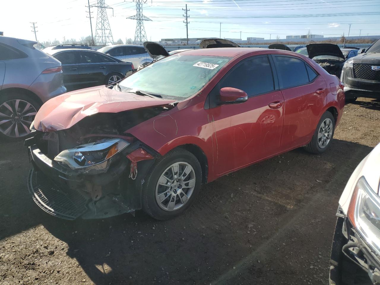 2014 Toyota Corolla VIN 5YFBURHE6EP143632