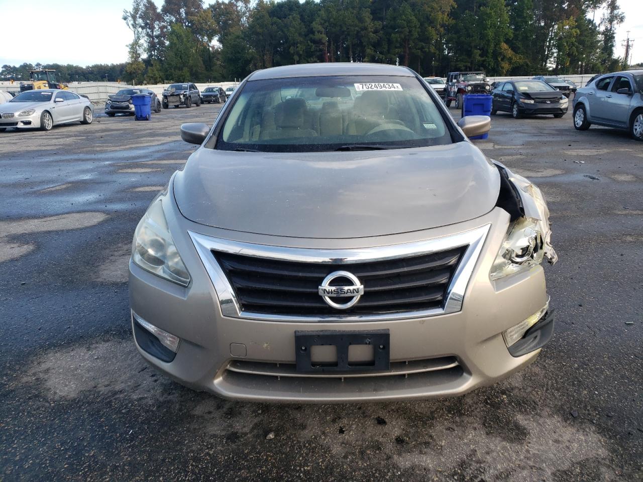 2014 Nissan Altima VIN 1N4AL3AP0EC203040 Copart auction photo, front end / side damage thumbnail 5