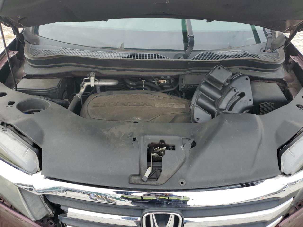 2016 Honda Pilot VIN 5FNYF5H58GB010172 Copart auction photo, front end damage thumbnail 13