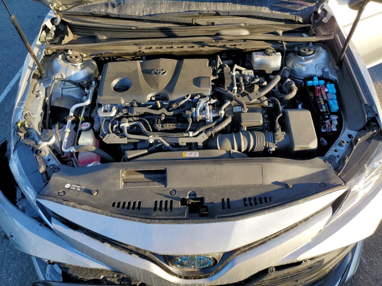 2020 Toyota Camry VIN 4T1C31AK1LU018672 Copart auction photo, front end damage thumbnail 11