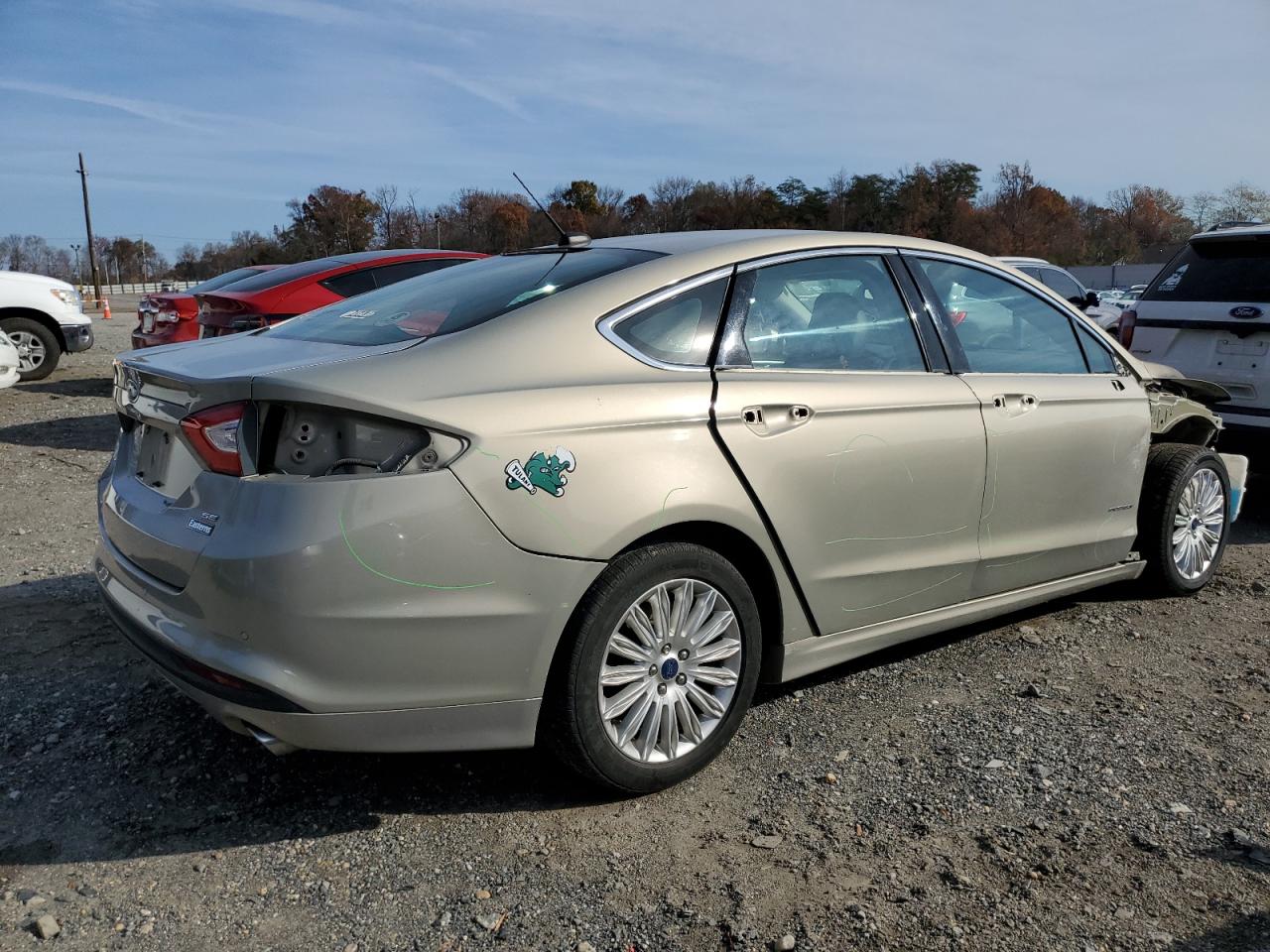 2015 Ford Fusion VIN 3FA6P0PU7FR221138 Copart auction photo, all over / stripped damage thumbnail 3
