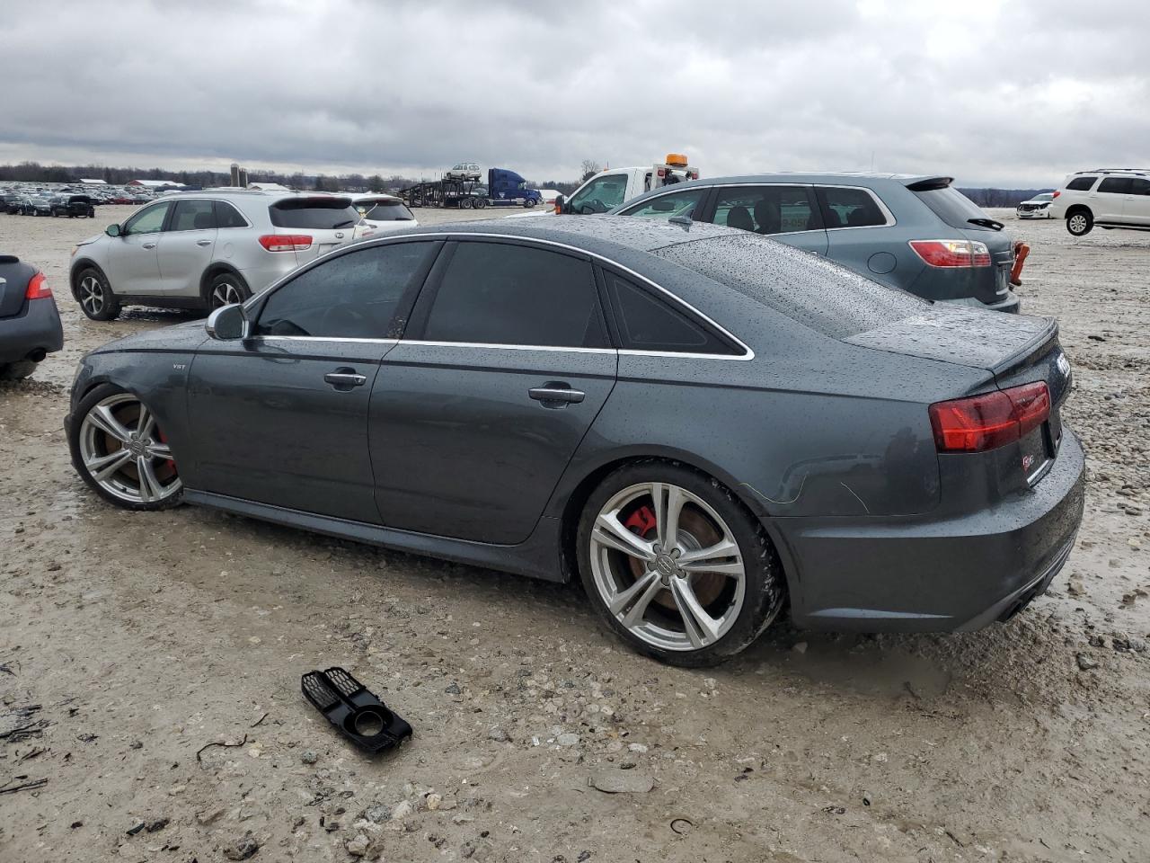 2017 Audi S6 VIN WAUFFAFC1HN133619 Copart auction photo, front end damage thumbnail 2