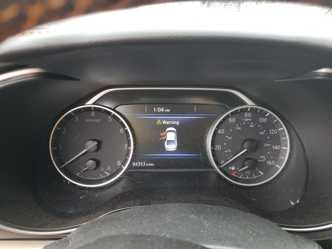 2019 Nissan Maxima VIN 1N4AA6AV8KC384230 Copart auction photo, front end damage thumbnail 9