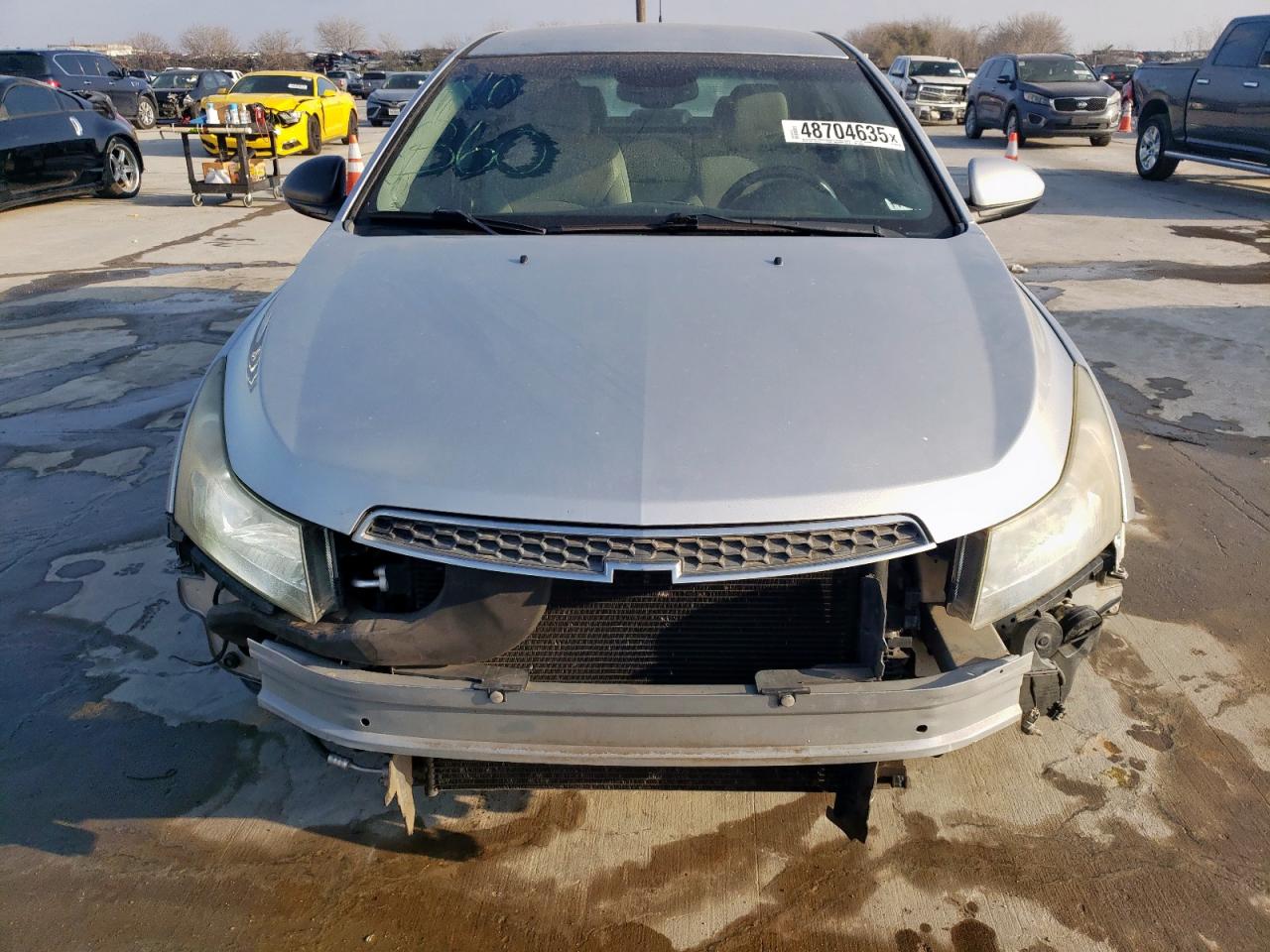 2013 Chevrolet Cruze VIN 1G1PD5SB6D7239914 Copart auction photo, front end / rear end damage thumbnail 5