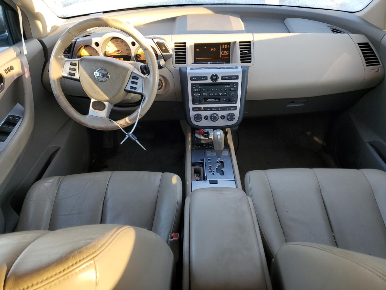 2004 Nissan Murano VIN JN8AZ08W64W340232 Copart auction photo, side damage thumbnail 8