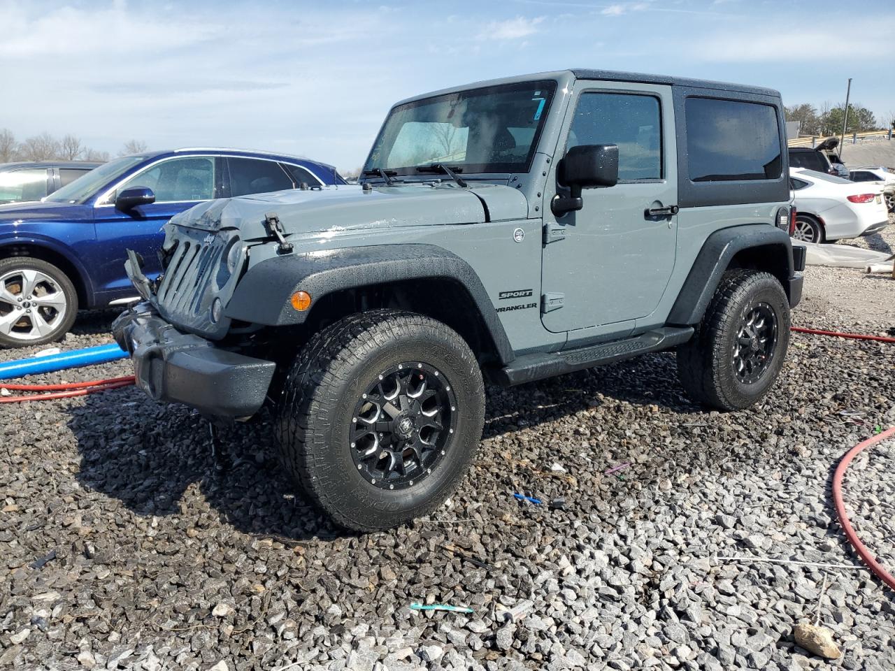 2015 Jeep Wrangler VIN 1C4AJWAG9FL520902 - Copart auction photo
