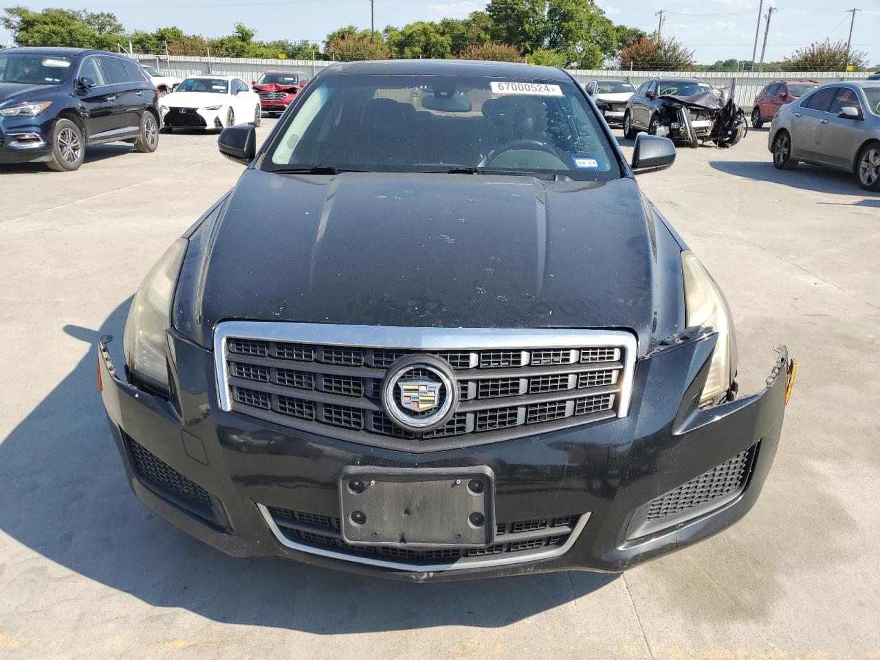 2013 Cadillac ATS VIN 1G6AA5RA5D0148468 Copart auction photo, all over damage thumbnail 5