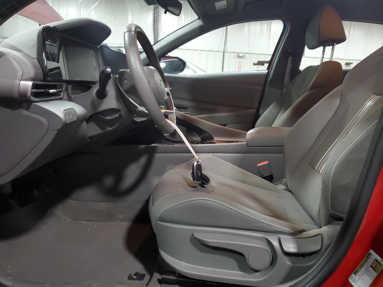 2023 Hyundai Elantra VIN KMHLS4AG9PU489989 Copart auction photo, front end damage thumbnail 7