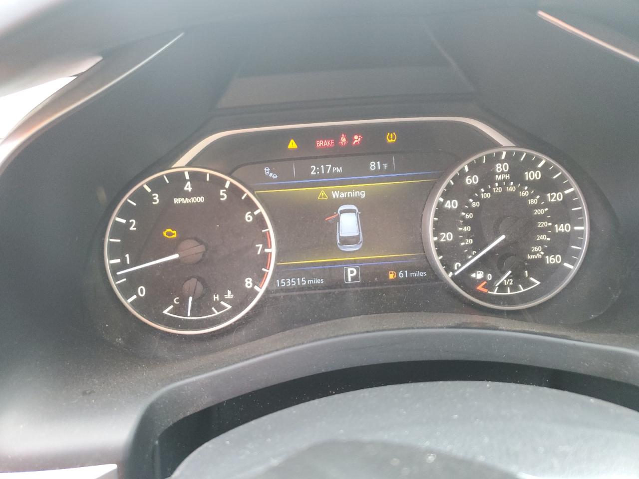 2015 Nissan Murano VIN 5N1AZ2MG9FN262541 Copart auction photo, rear end / side damage thumbnail 9