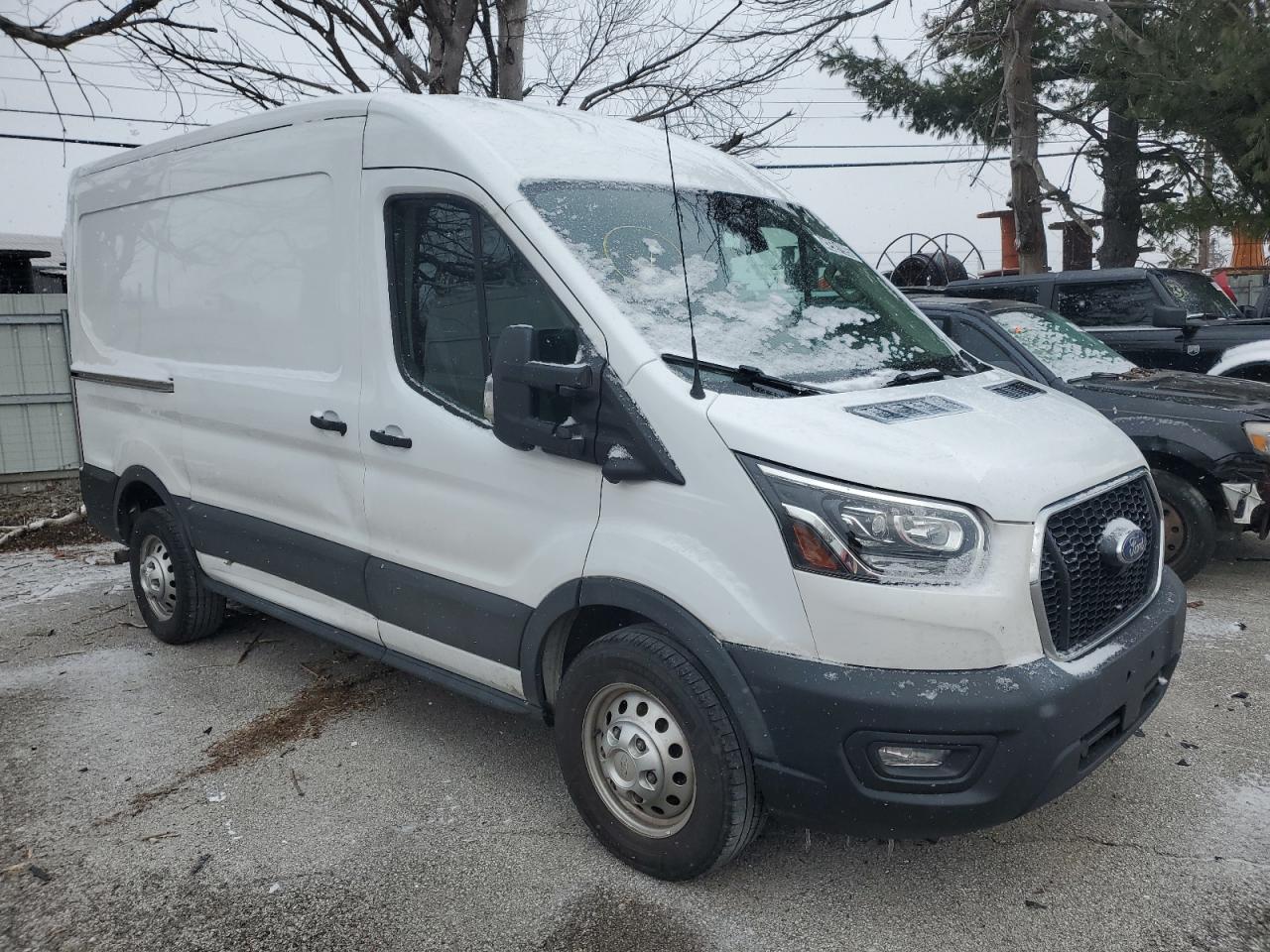 2023 Ford Transit VIN 1FTBR2C83PKA13044 Copart auction photo, normal wear damage thumbnail 4