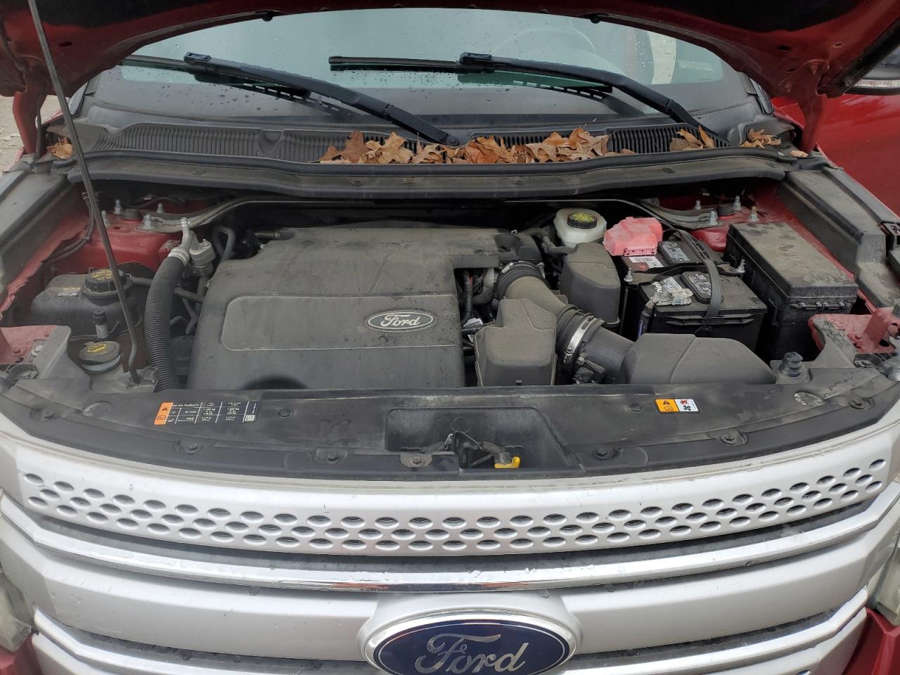 2015 Ford Explorer VIN 1FM5K8D86FGA44787 Copart auction photo, rear end / front end damage thumbnail 12