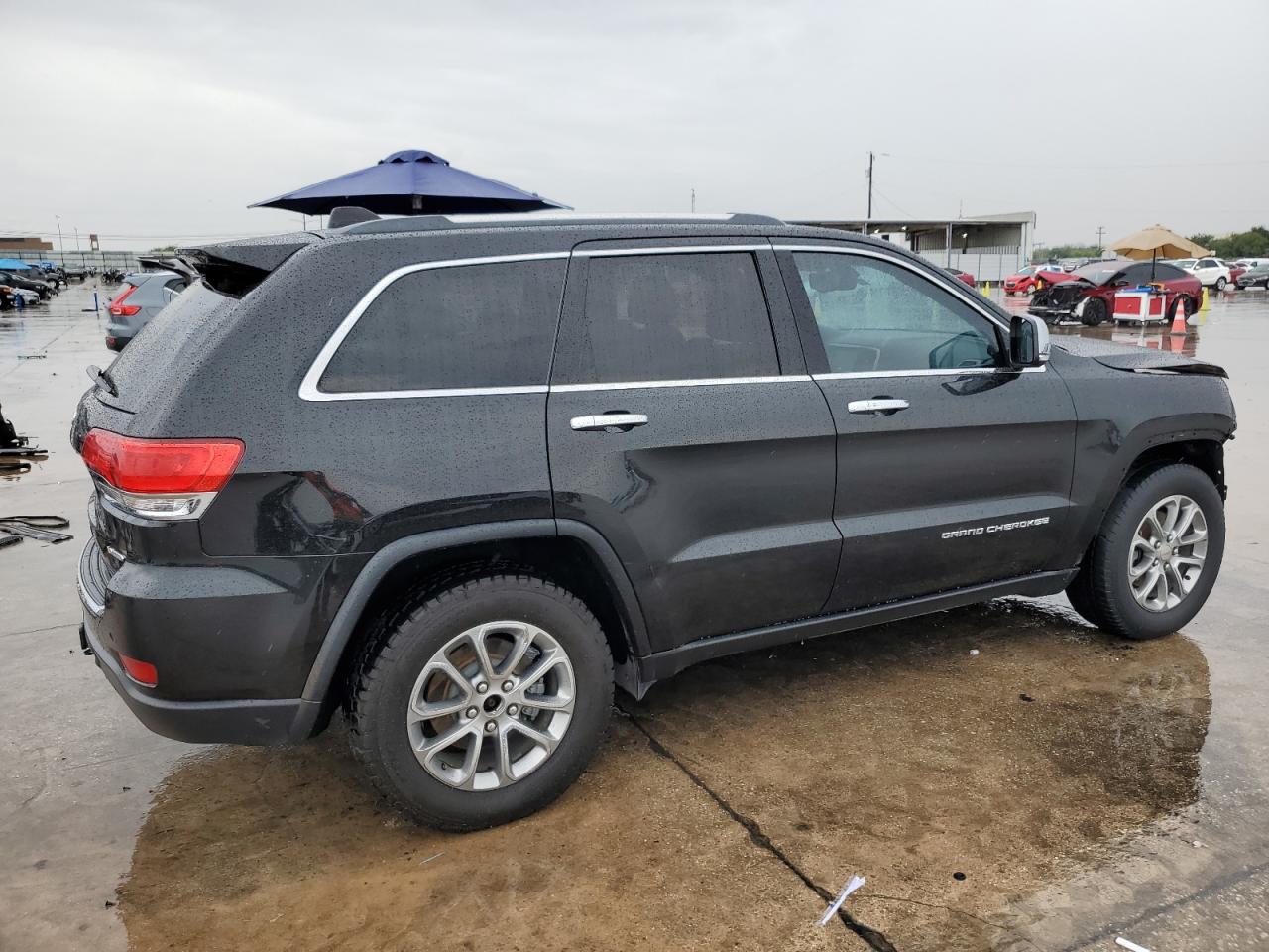 2014 Jeep Grand Cherokee VIN 1C4RJEBG7EC336455 Copart auction photo, front end damage thumbnail 3