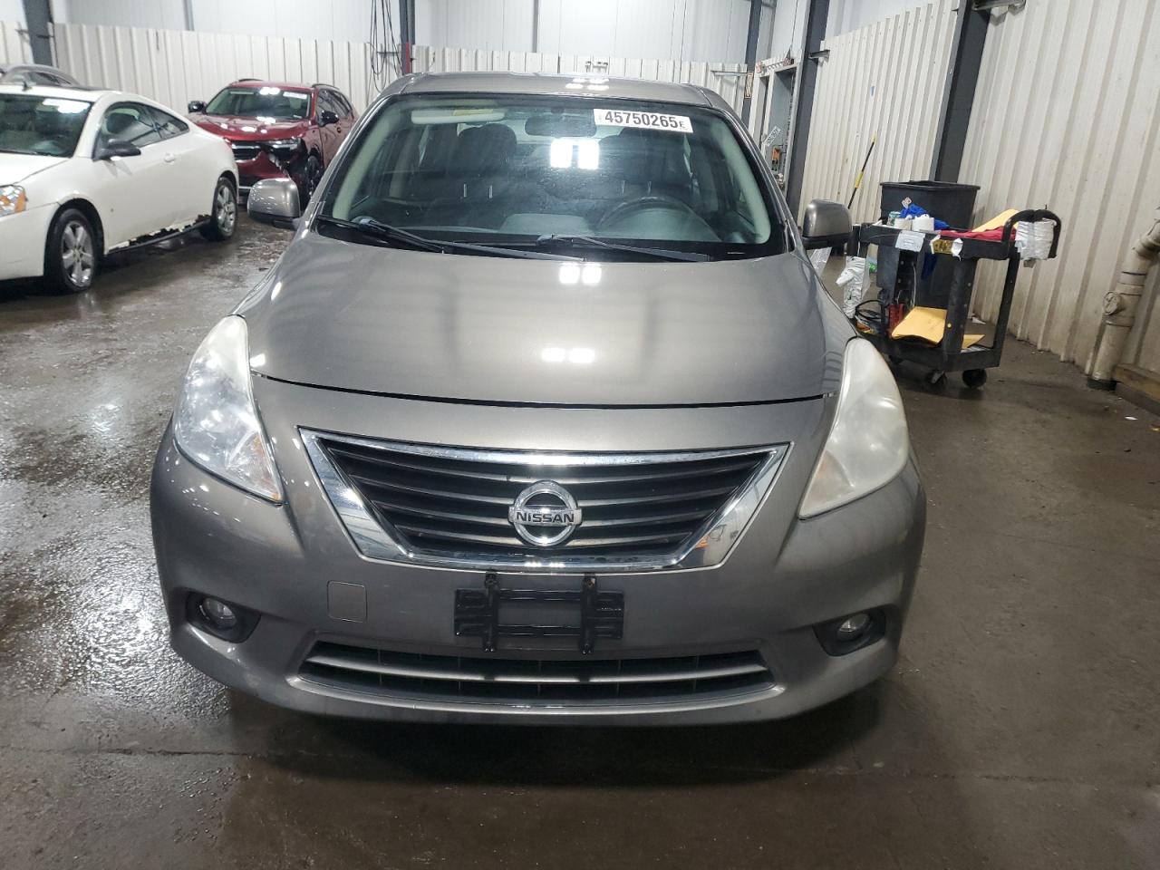 2012 Nissan Versa VIN 3N1CN7AP6CL802212 Copart auction photo, rear end damage thumbnail 5