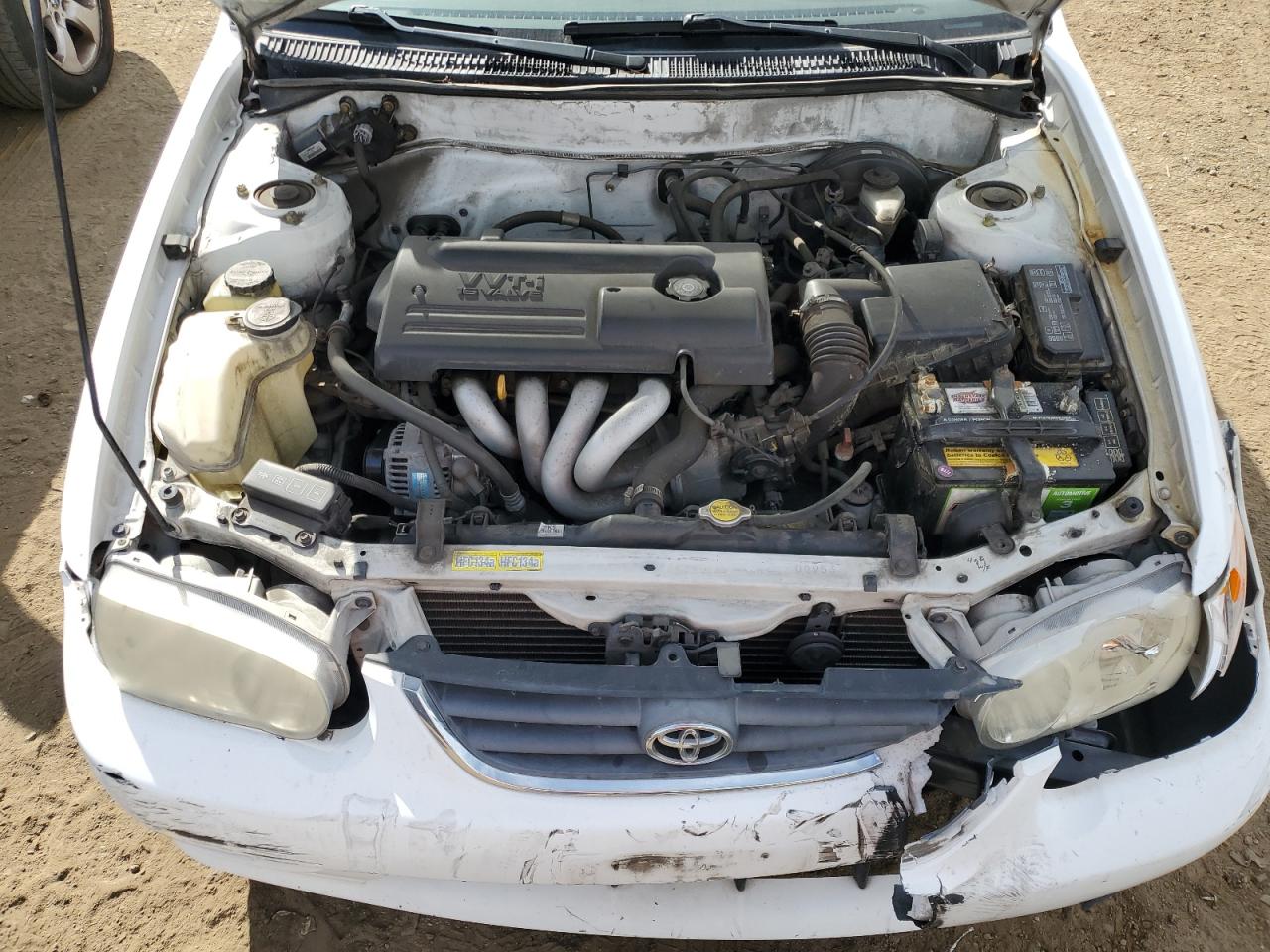 2001 Toyota Corolla VIN 1NXBR12E21Z498849 Copart auction photo, front end damage thumbnail 11