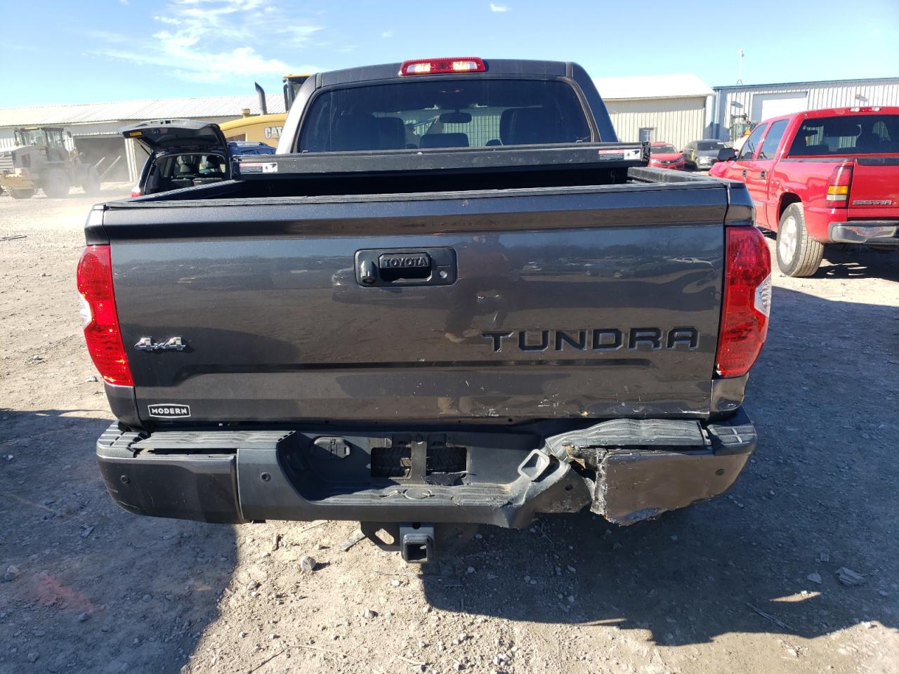 2015 Toyota Tundra VIN 5TFHW5F11FX452201 Copart auction photo, rear end / minor dent/scratches damage thumbnail 6