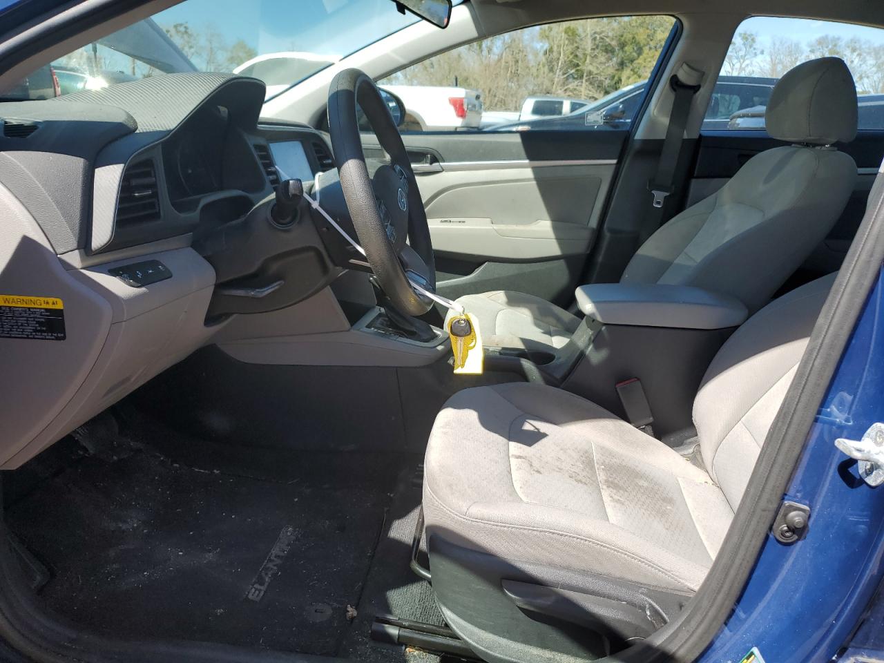 2019 Hyundai Elantra VIN 5NPD84LF6KH415606 Copart auction photo, front end / rear end damage thumbnail 7