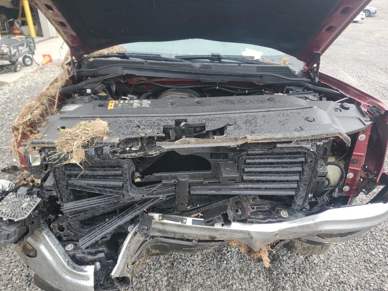 2018 GMC Sierra VIN 3GTU2NEC9JG601805 Copart auction photo, all over / rollover damage thumbnail 11