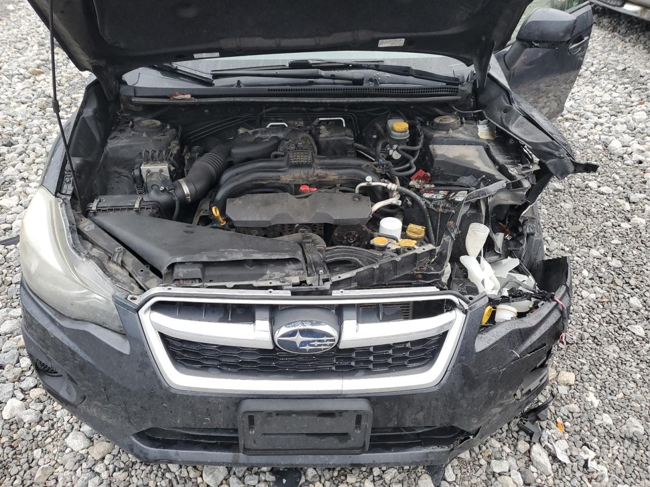 2014 Subaru Impreza VIN JF1GPAC66E8280666 Copart auction photo, front end damage thumbnail 11